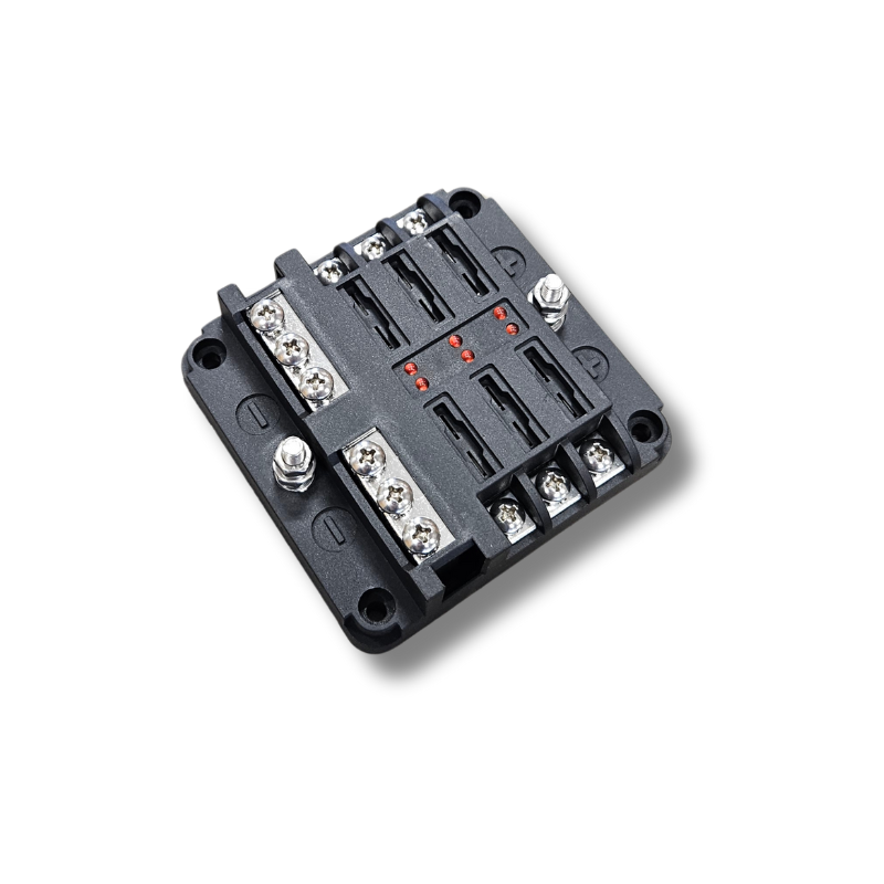 Fuse central 6-pole