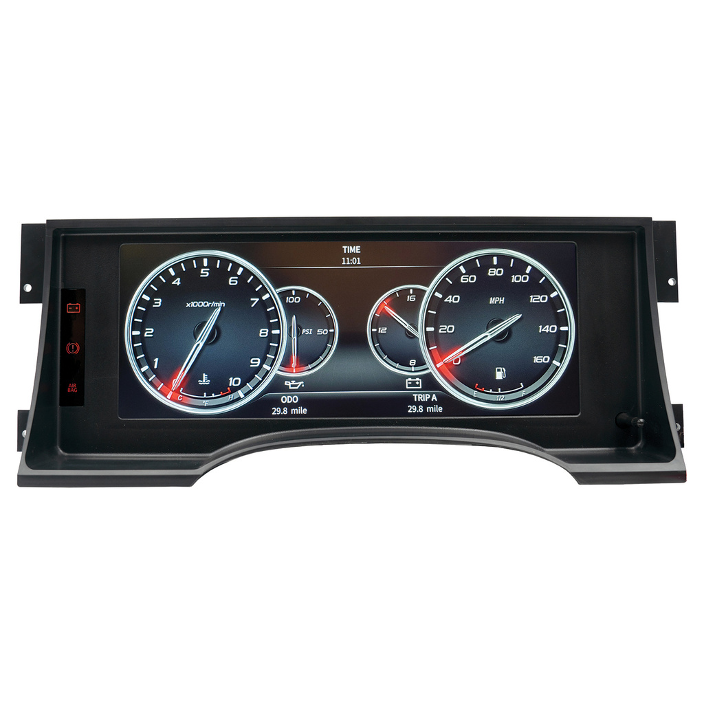 Invision Lcd Dash Kit, 95-98 Chevrolet Truck, Direct Fit Digital Dash