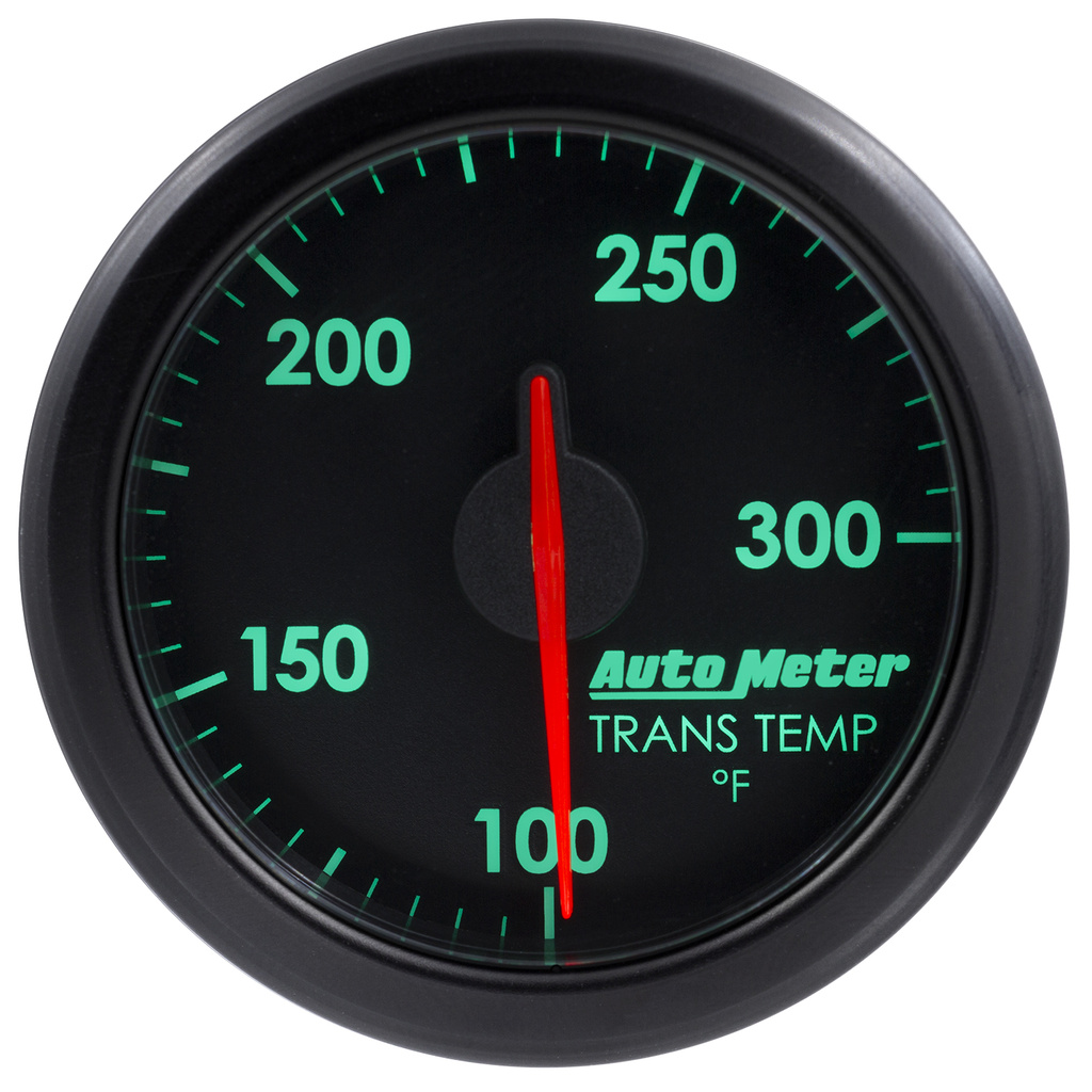 2-1/16" Trans Temp, 100-300`F, Airdrive, Black