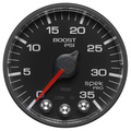 2-1/16" Boost, 0-35 Psi, Spek-Pro, Black/Black